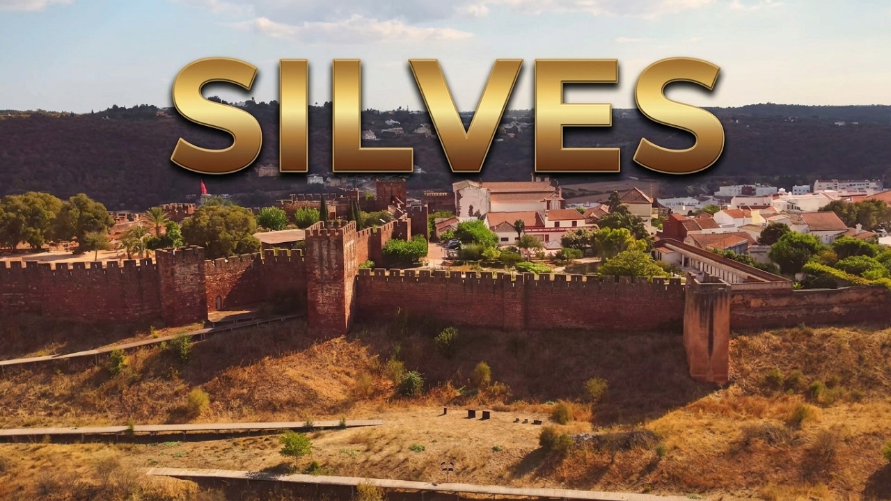 Castelo de Silves in 4K – Atemberaubende Drohnenaufnahmen über der Algarve