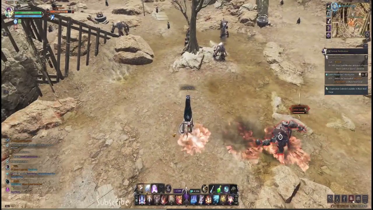 Golem Researcher's Verification Quest - Throne And Liberty (GLOBAL)