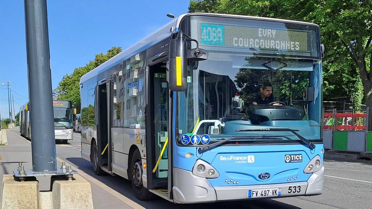 Ligne 408A [Trajet] [Ligne  Circulaire Dans Evry  Courcouronnes ] N*533