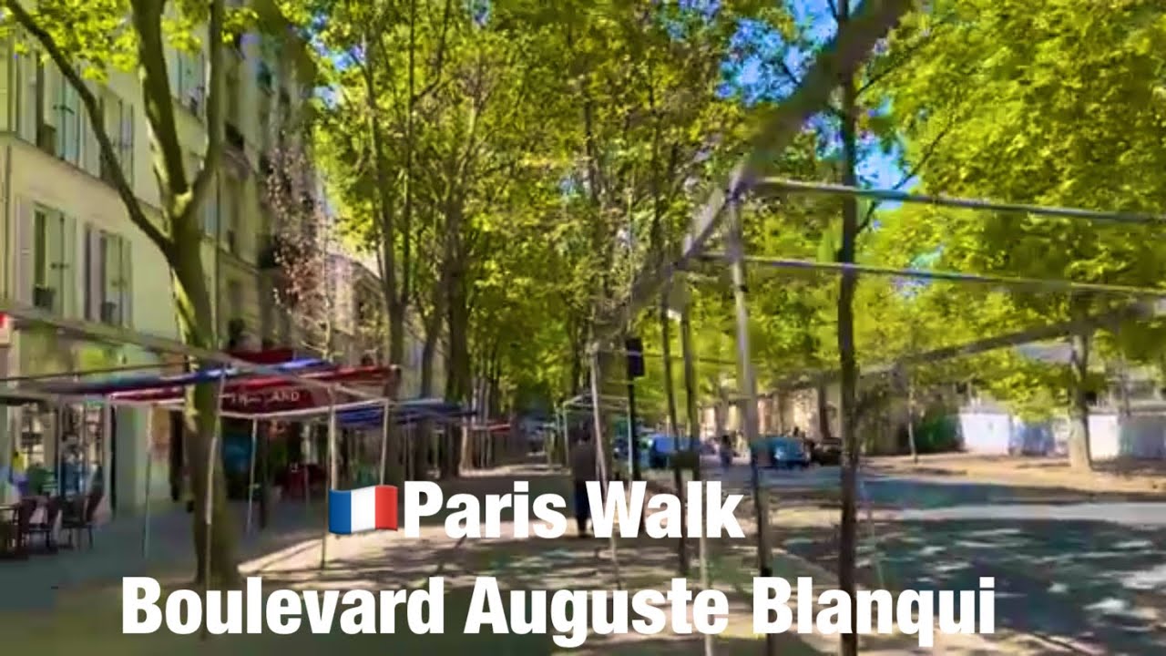 🇫🇷Paris Walk   Boulevard Auguste Blanqui