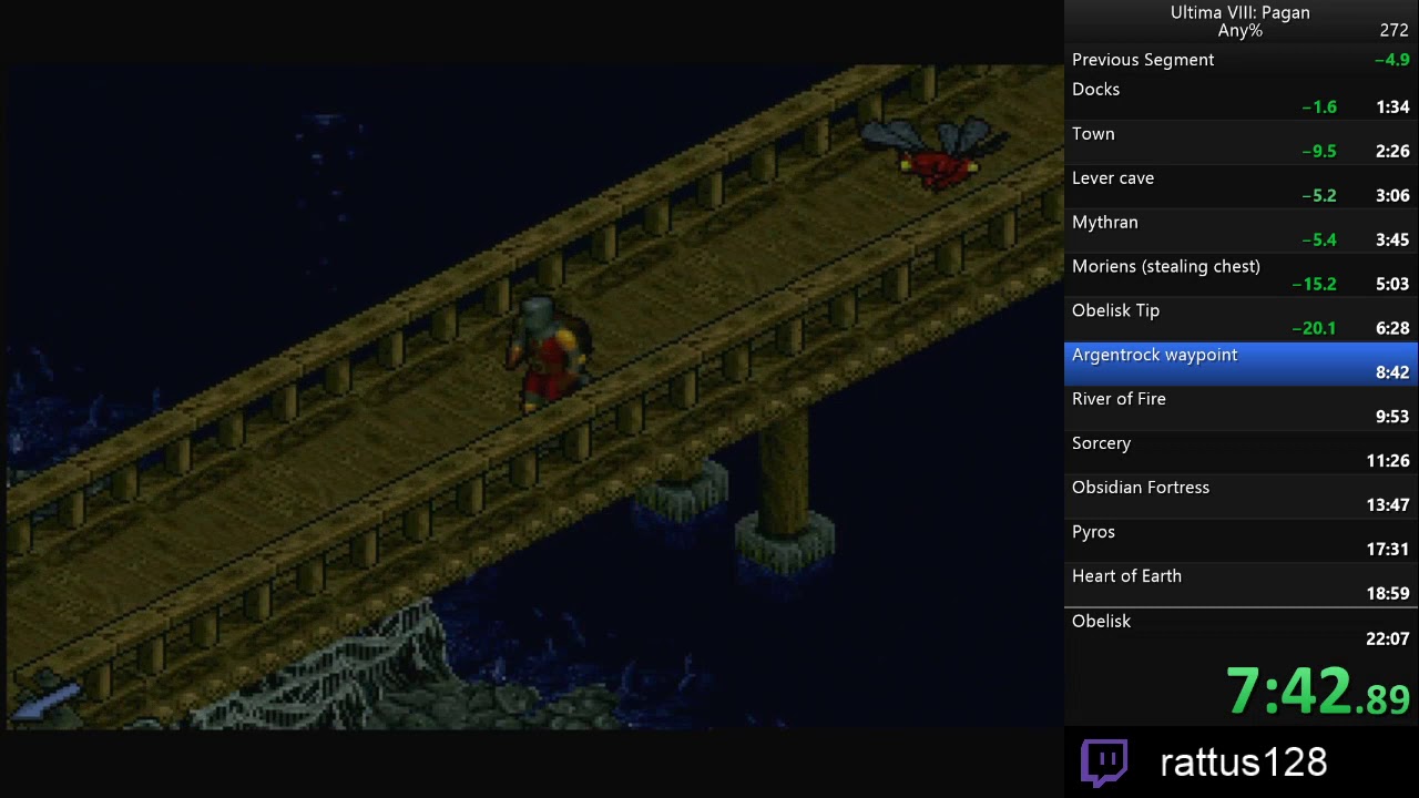 Ultima 8 Speedrun World Record 20:38 (Any%)