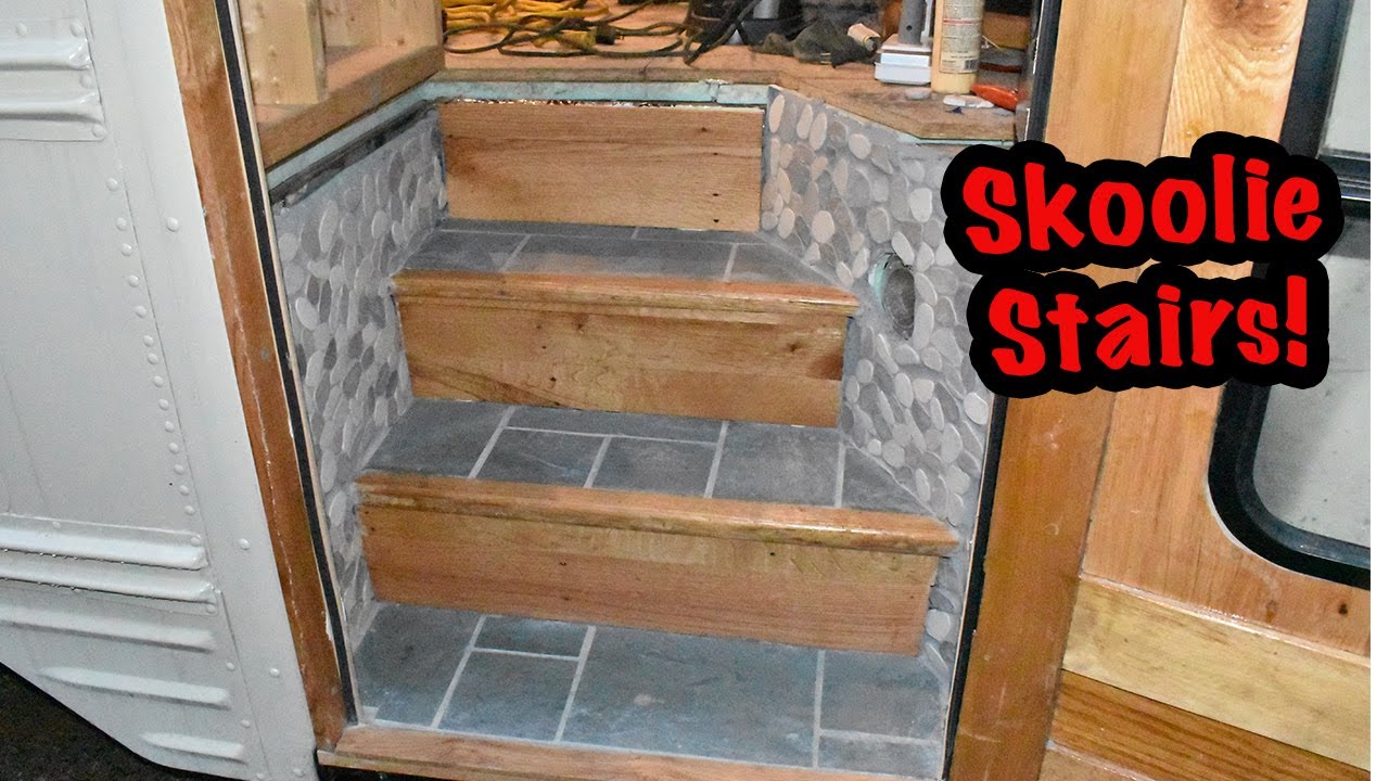 Skoolie Stairs