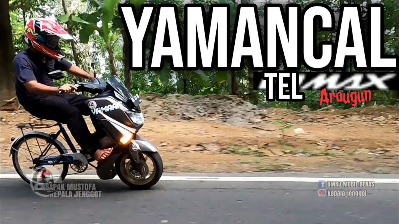 NMAX MODIF SEPEDA ONTEL | NMAX ANTI TILANG