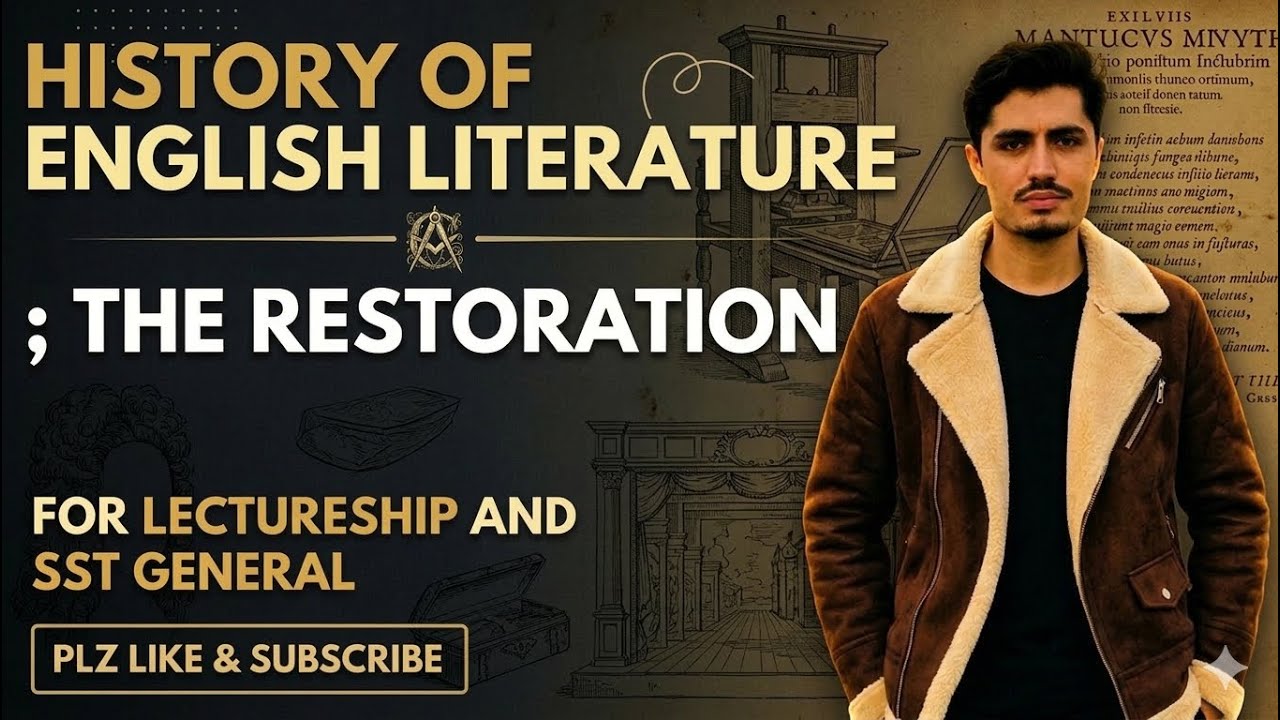 History of English literature; The Restoration period’