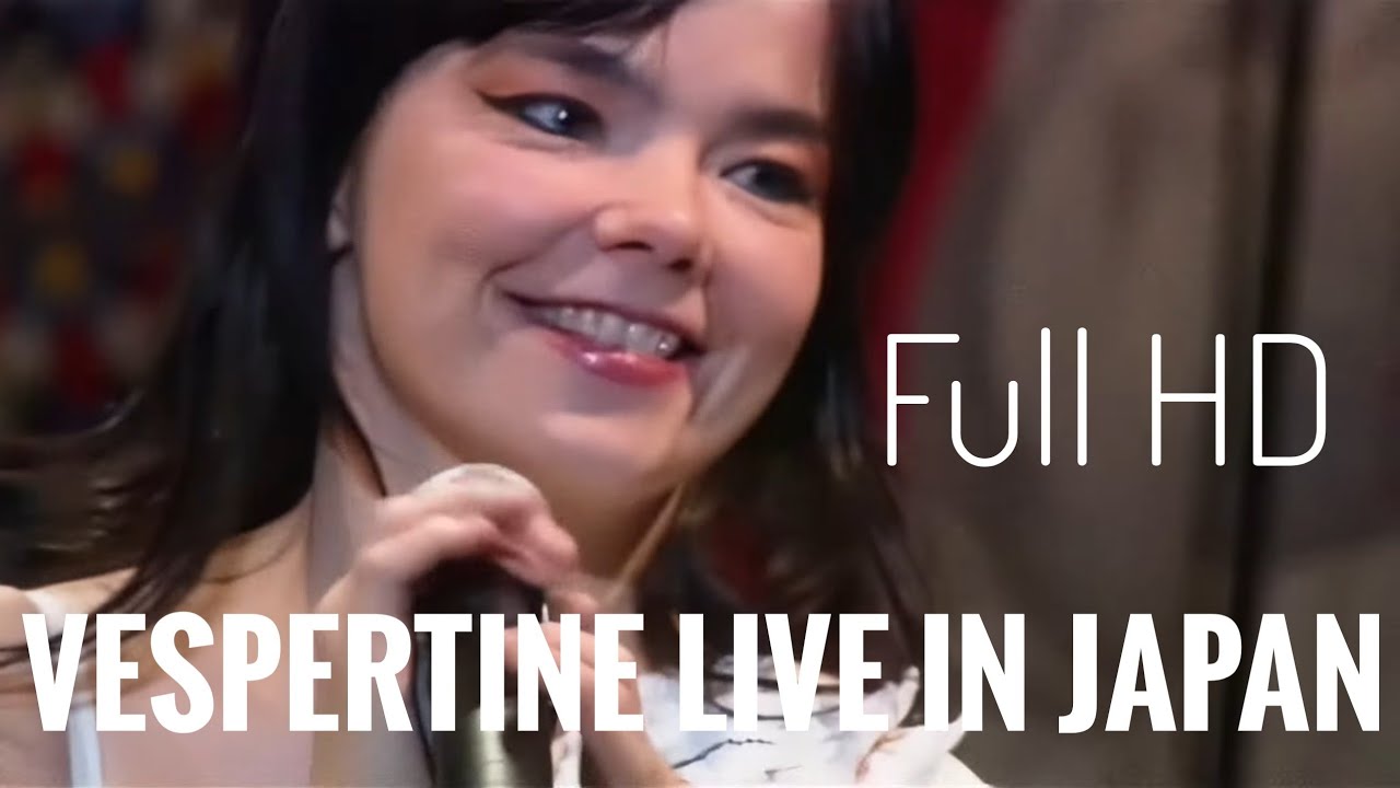 Bj&ouml;rk Vespertine Tour Live in Japan 2001 - AI upscaled [1080p] [FullHD]