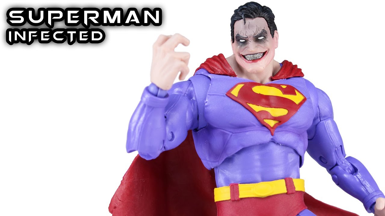 McFarlane Toys SUPERMAN Infected DC Multiverse Action Figure Review