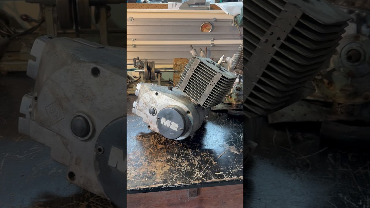 Silnik MZ ETZ 125 na sprzedaż #tajnymagazynddr