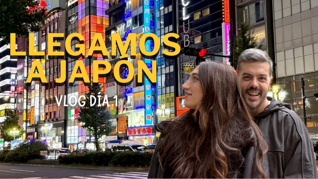 DÍA 1 EN TOKIO 🇯🇵 | Llegada a Japón y primeras impresiones