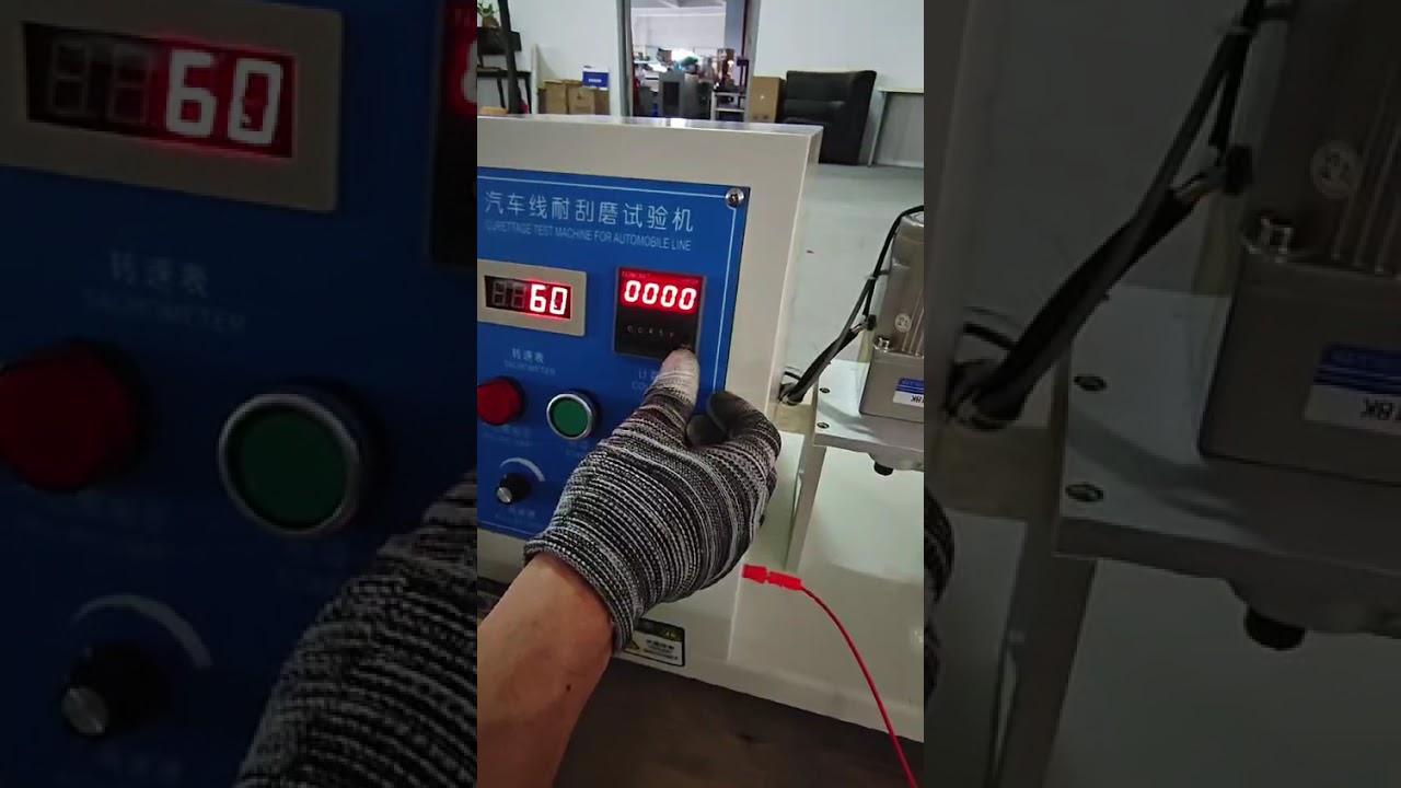 Qinsun Automotive Wire Scratch and Abrasion Resistance Tester