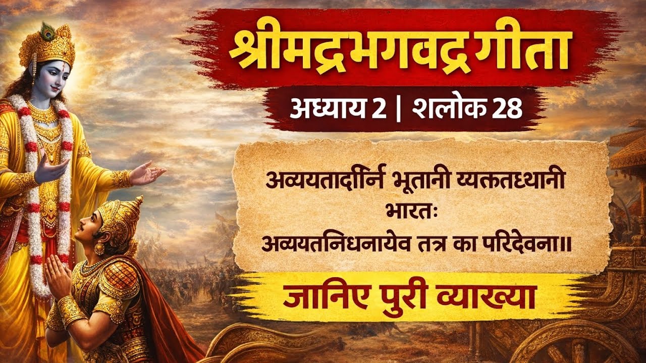Shrimad bhagwad Geeta adhyay 2 shlok 26 