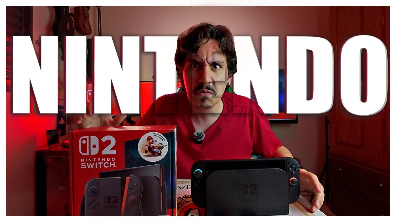 Nintendo fazendo Unboxing do Nintendo Switch 2 😱