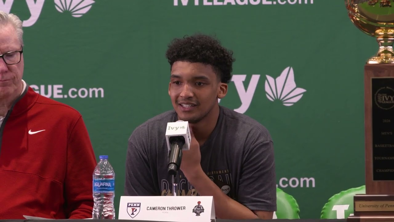 Ivy Madness 2026 - Penn Men's Basketball Sunday Postgame Press Conference