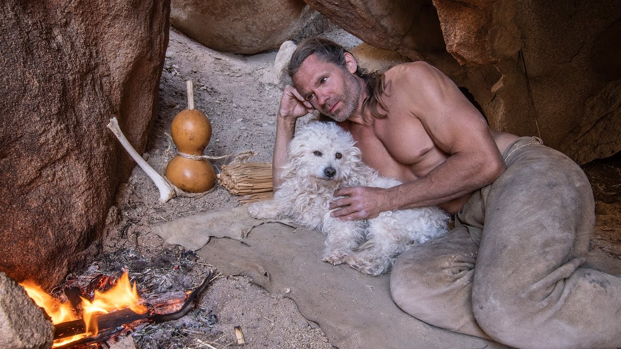 Primitive Desert Adventure with Rufo (Shelter Under a Rock)