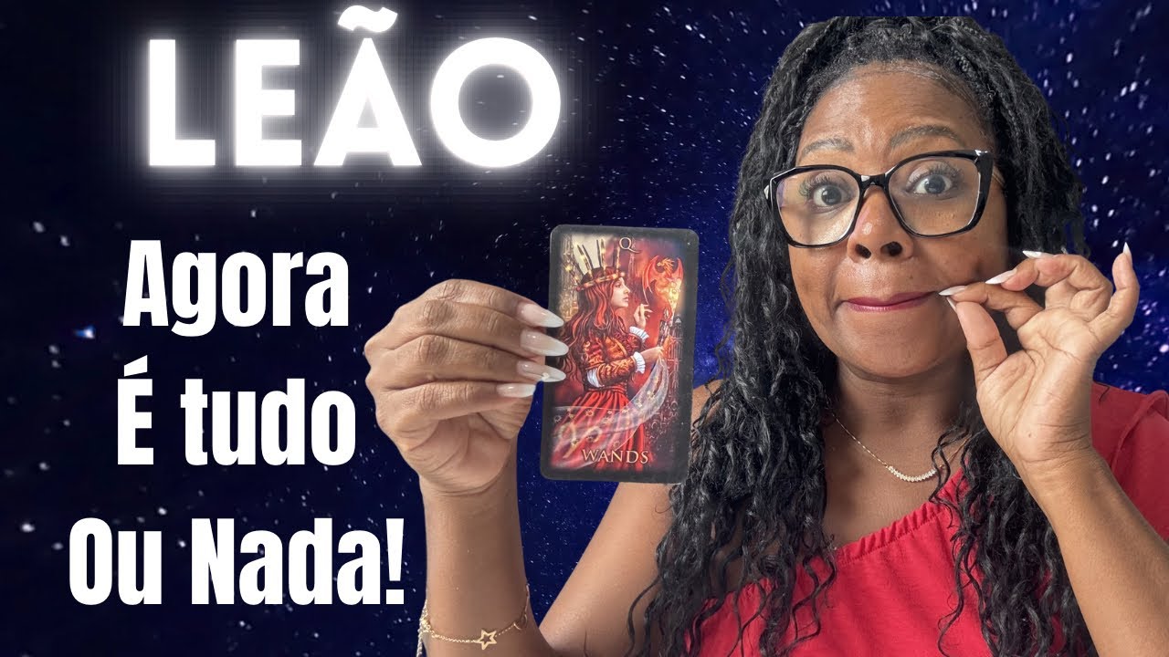 LEÃO - A virada de jogo, é que virada . Mas ATENÇÃO: ninguém, eu disse ninguém pode saber ainda ok