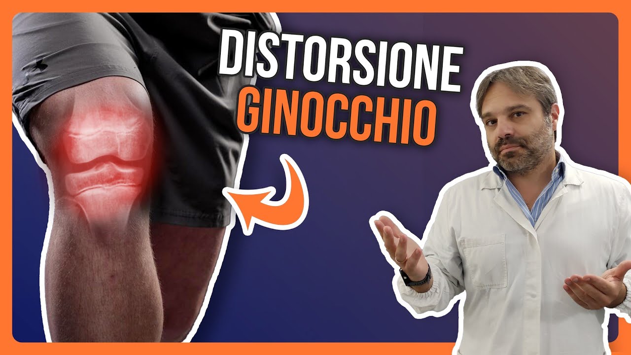 DISTORSIONE al GINOCCHIO: 4 COSE da FARE SUBITO per Guarire in FRETTA