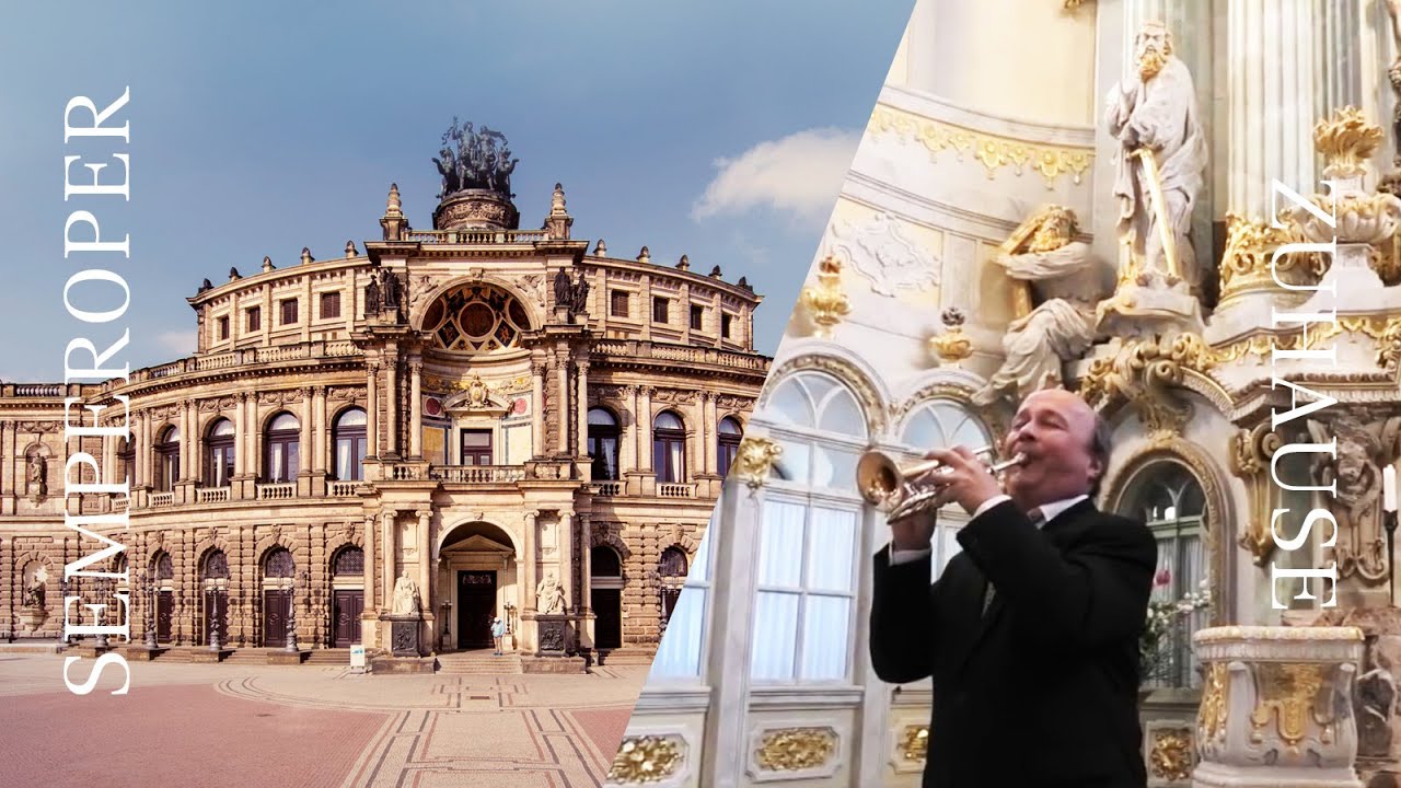 Semperoper (nicht ganz) zuhause: Mathias Schmutzler & Matthias Grünert spielen u.a. Bach und Händel