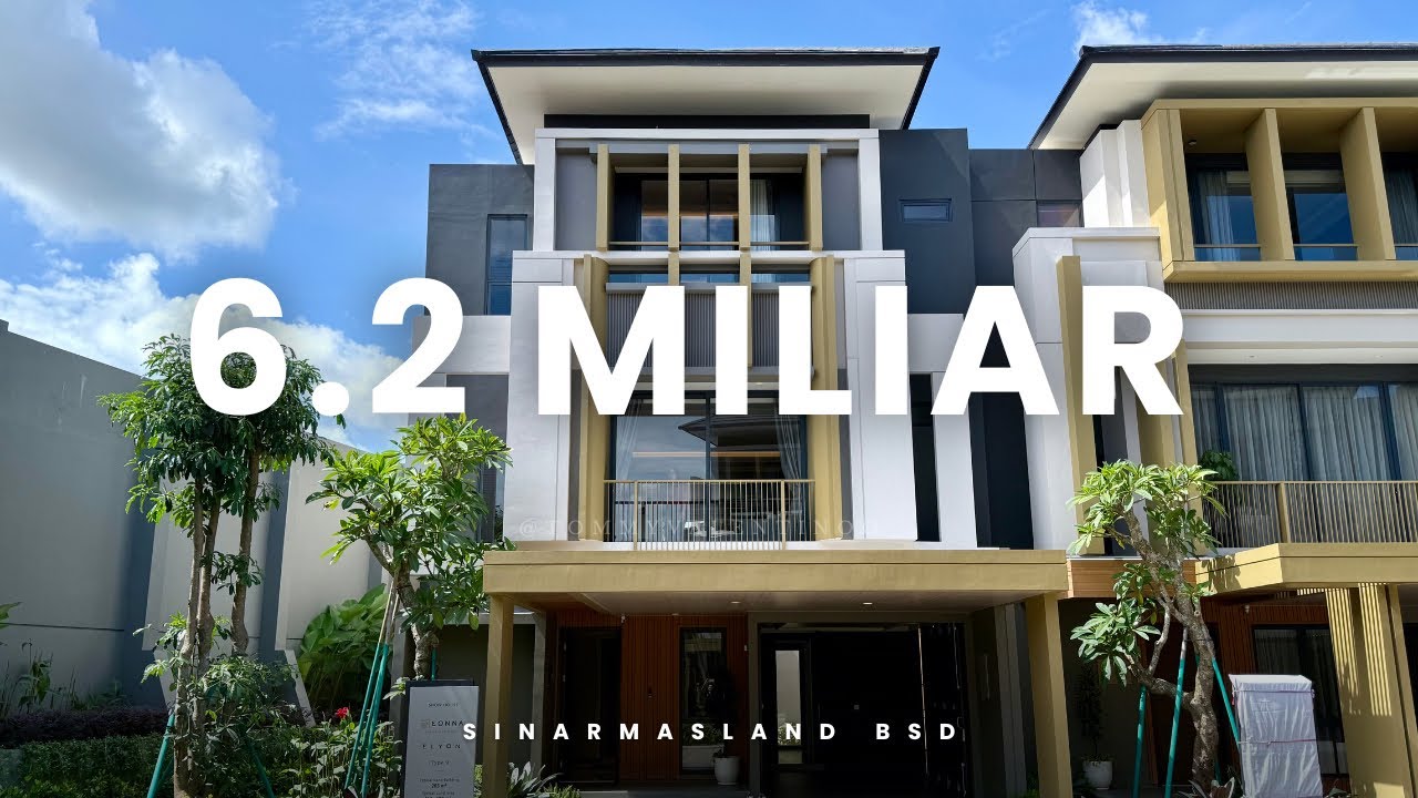 ELYON Eonna BSD 9x18 Rumah 3 lantai ala korea mulai Rp 6.2M