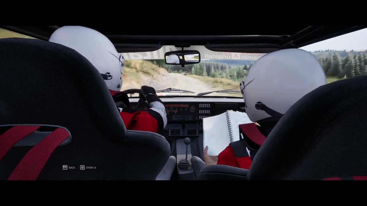Fiat 131 Abarth - Replay onboard - Rally Wales 11,3 km