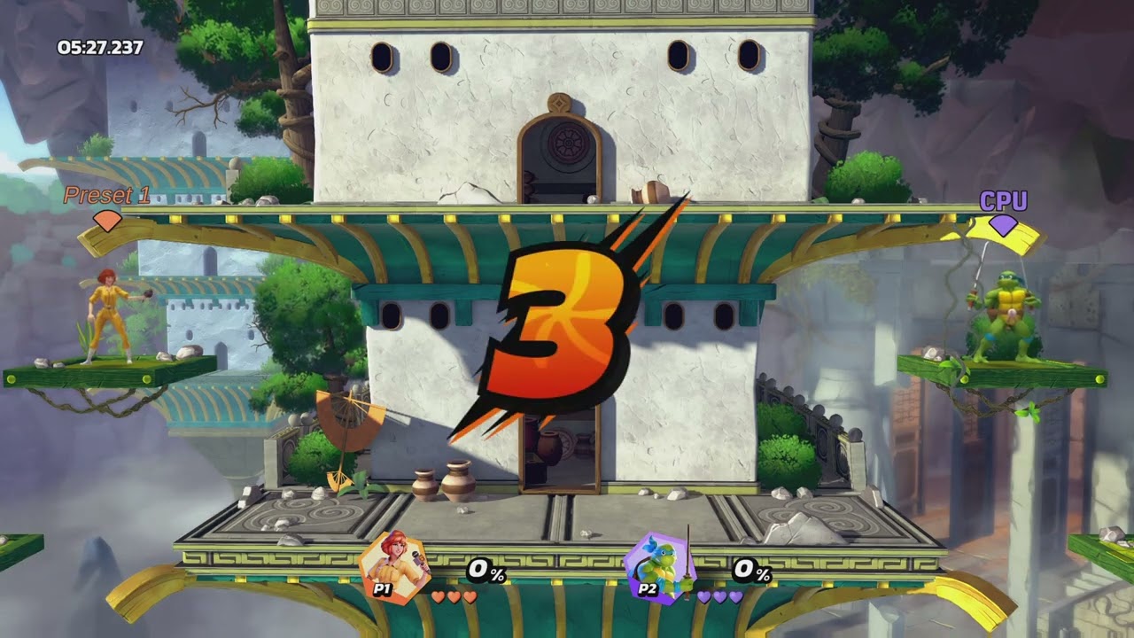 PS5 Nickelodeon All-Star Brawl - April O Neil Walkthrough (Arcade Mode)