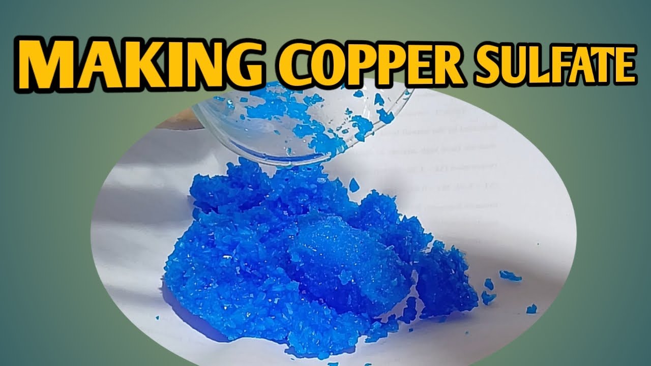 HOW TO MAKE COPPER SULFATE | PREPARATION OF MAKING COPPER SULFATE | GOLD LEACHING INGREDIENTS