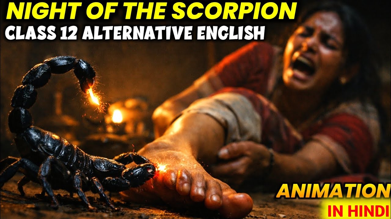Night of the Scorpion by Nissim Ezekiel Class 12 Alternative English