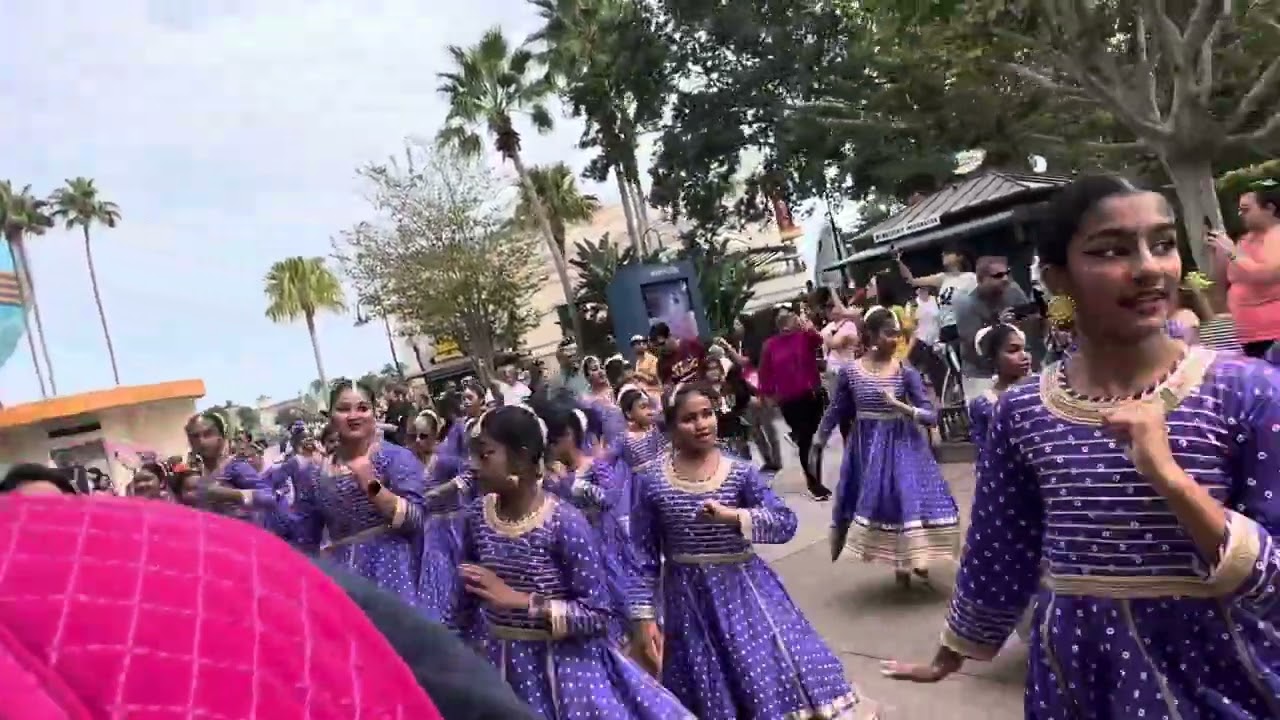 Disney Springs Diwali Dance Fest Parade 2023 - Ariana
