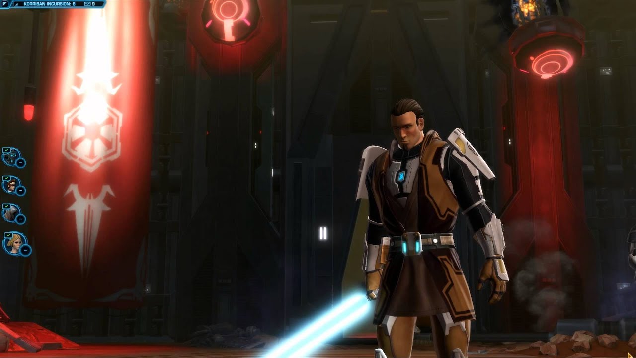 SWTOR Republic Assault on Tython and Korriban Incursion Flashpoint cutscenes