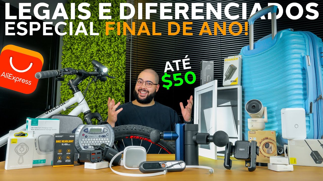 Produtos LEGAIS e DIFERENCIADOS que IMPORTEI no ALIEXPRESS e RECOMENDO! (Menos de $50) - #07