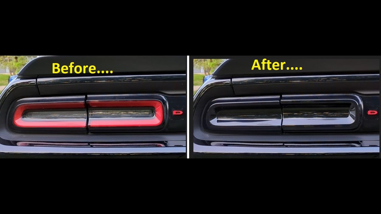 Challenger Tail Light Covers