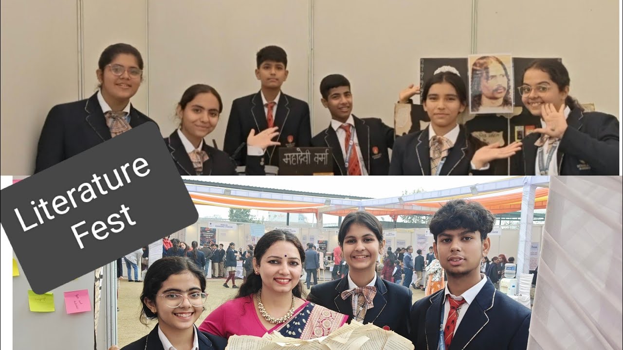 Let's Visit Literature Fest #visit #minivlog #litrature #literaturefest #education #english #hindi