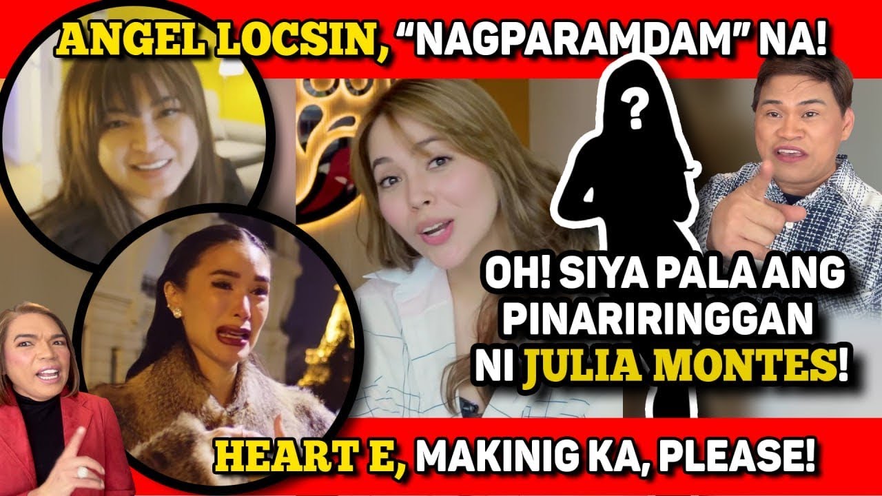 JULIA MONTES, IRITA SA AKTRES NA NA-LINK KAY COCO🔴HEART, MAKINIG KA!🔴ANGEL LOCSIN, 