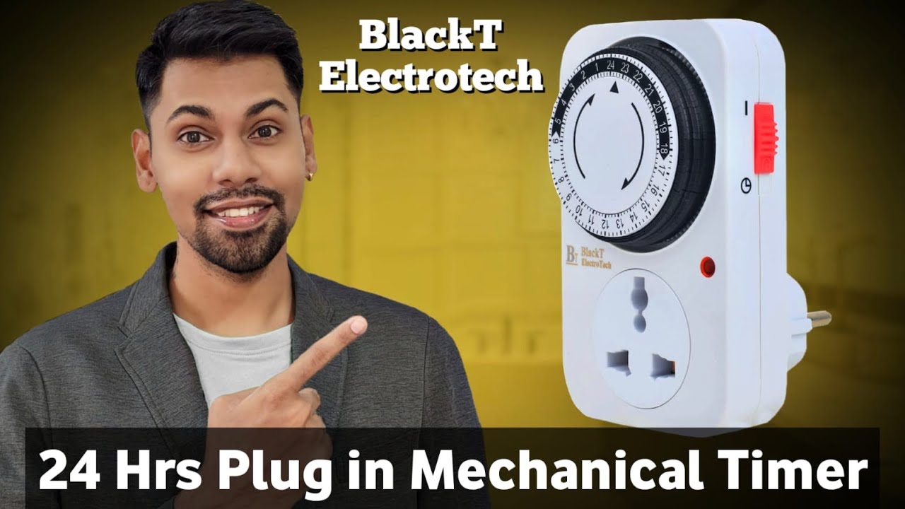 Blackt Electrotech BT41PM Automatic Light ON OFF Timer Switch