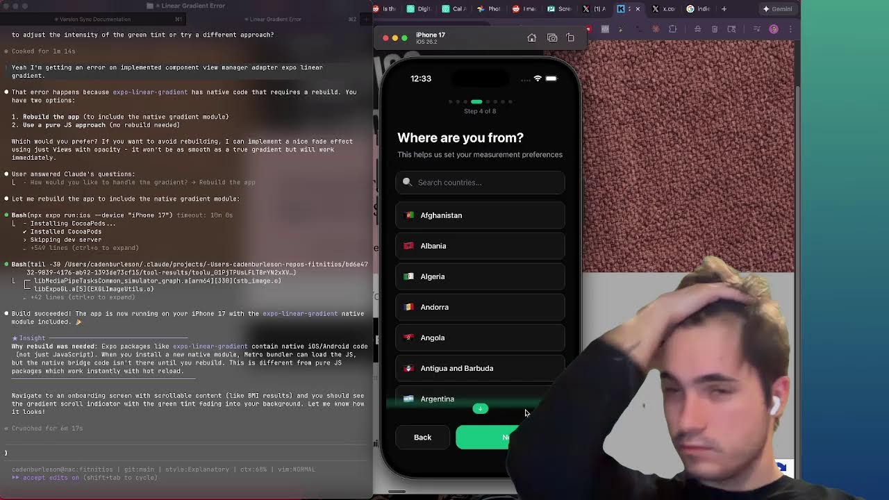 Building a fitness app for iOS - Fitnit