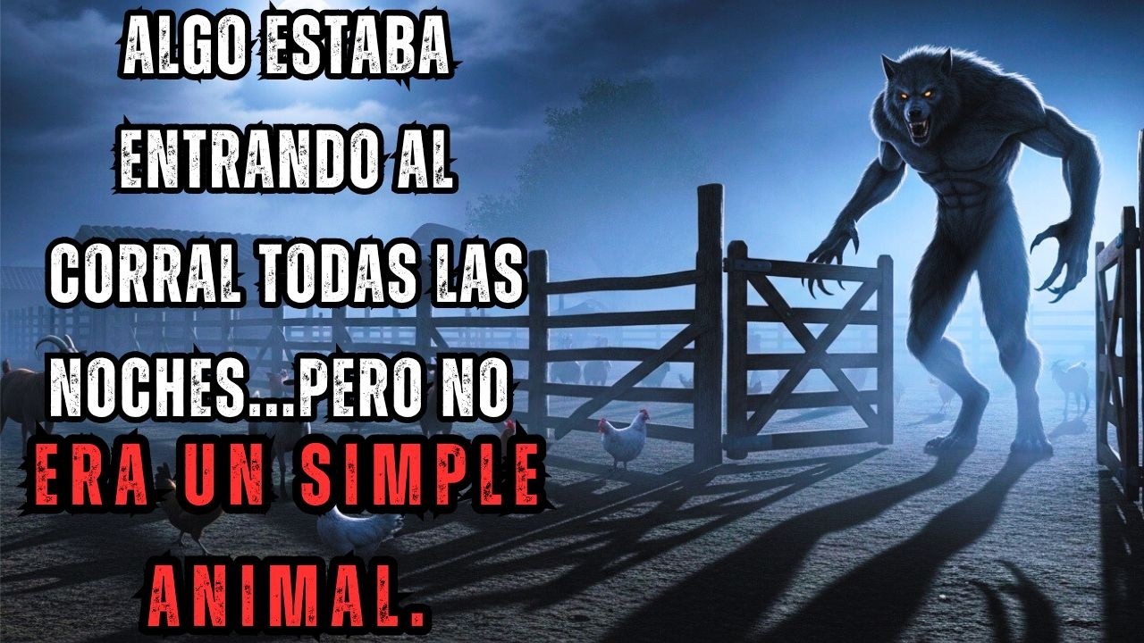 Algo Estaba Entrando Al Corral Todas Las Noches   Pero No Era Un Simple Animal - Historia de Terror
