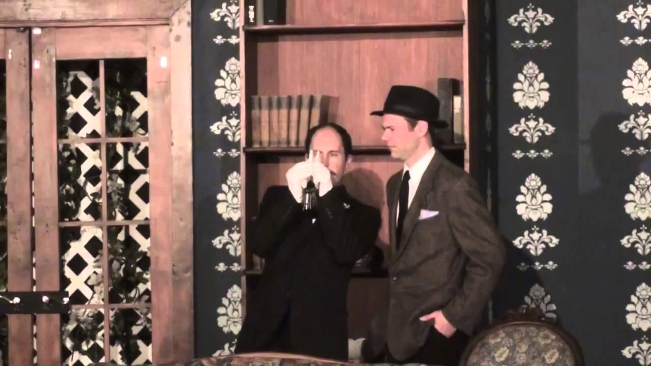 Agatha Christie's "Black Coffee"  Final promo at All An Act Theatre