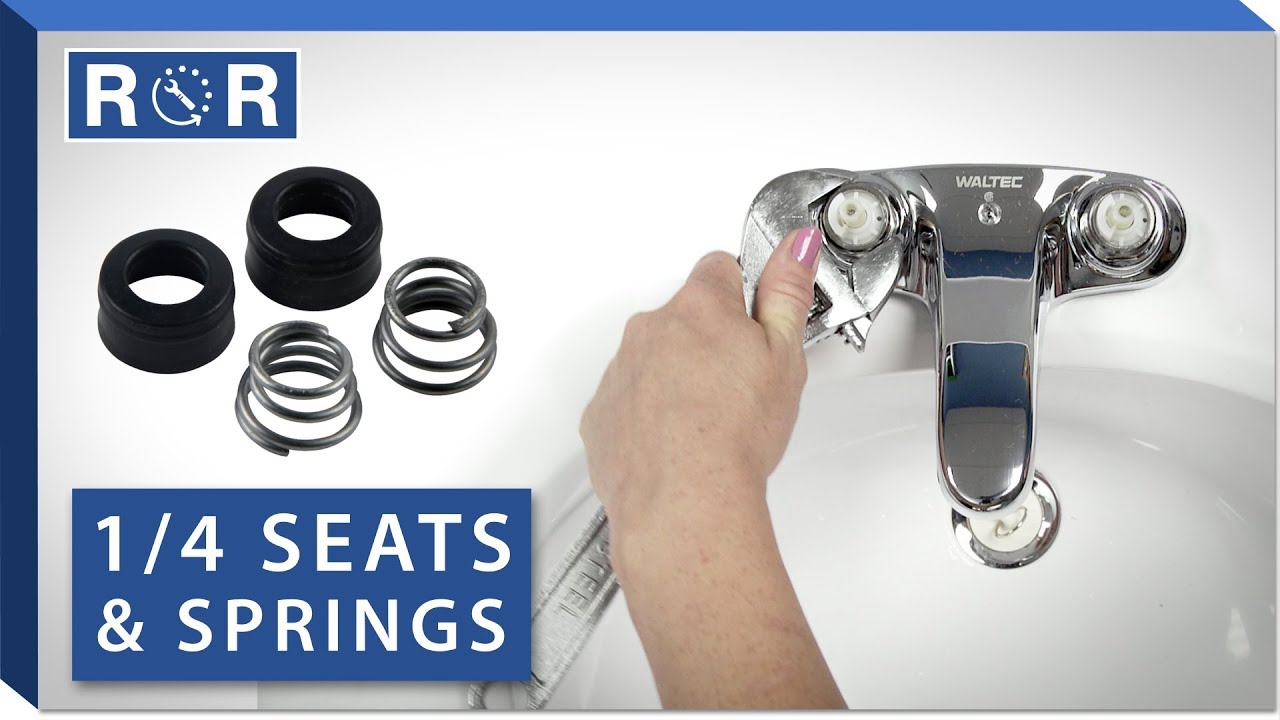 How to Replace the Seats and Springs in a Bathroom Faucet | Repair and Replace