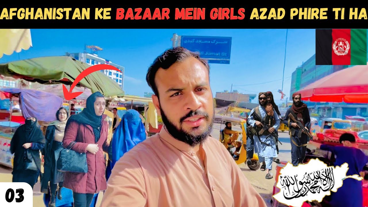 Woman Inside The Local Bazaar Of Afghanistan During Taliban Government | Afghanistan Tour