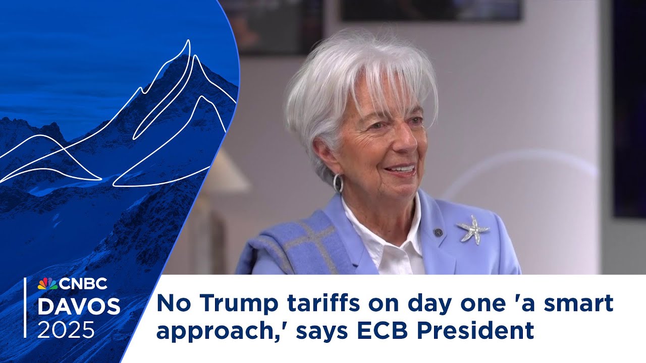 No Trump tariffs on day one 'a smart approach,' says ECB President Christine Lagarde