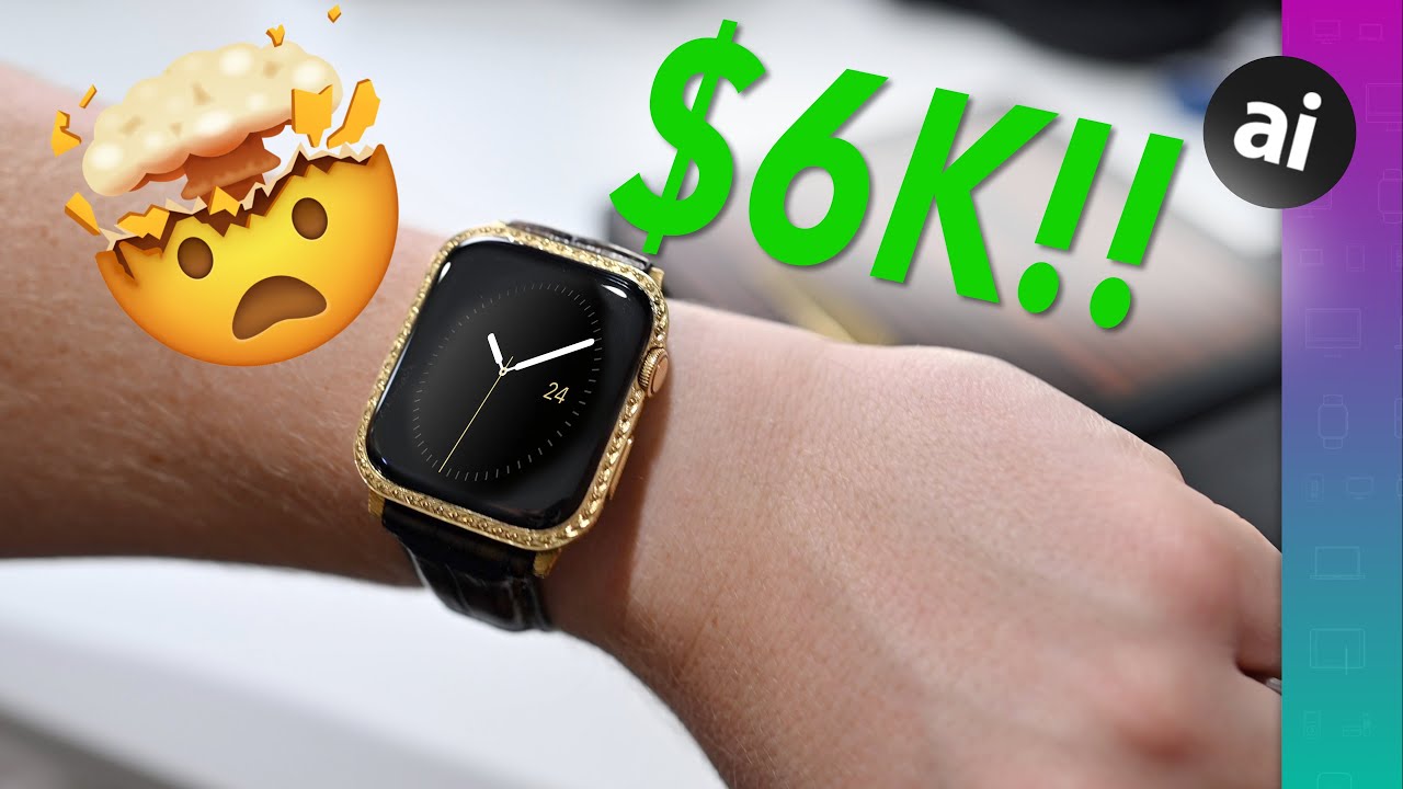 This Apple Watch Is Engraved BY HAND & Made of $24K Gold!