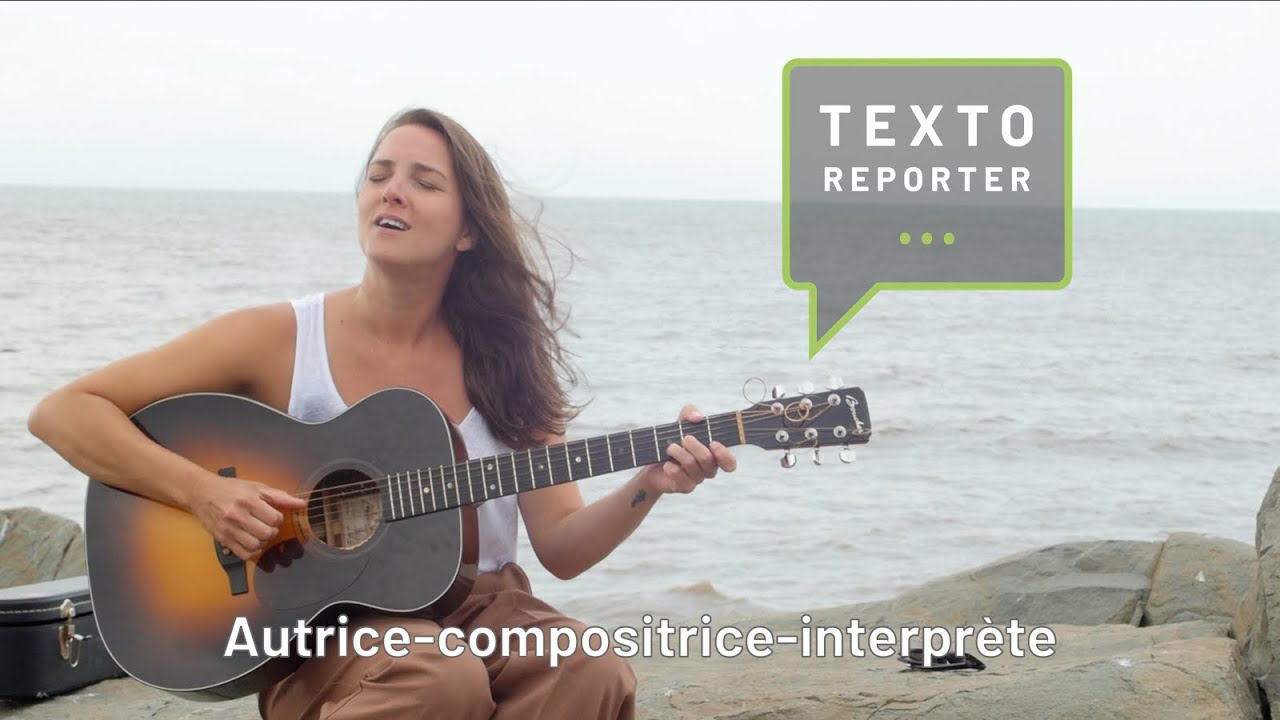 Texto reporter: Autrice-compositrice-interprète