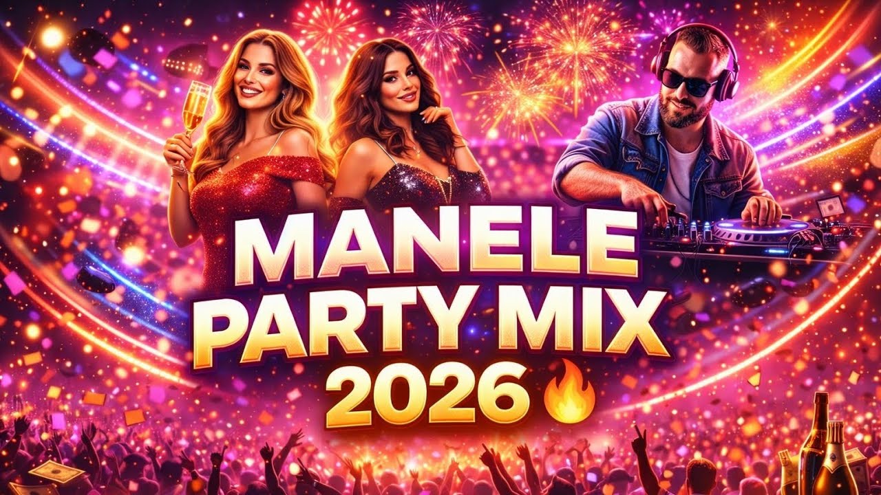 MANELE PARTY MIX 2026 🔥 HITURI DE PETRECERE 💃 MUZICĂ DE CHEF ȘI DISTRACȚIE (TRENING MANELE)