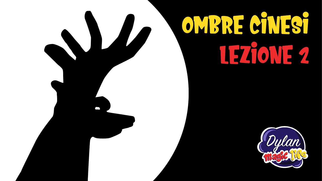 COME FARE LE OMBRE CINESI DEGLI ANIMALI - Tutorial CERVO e AQUILA!