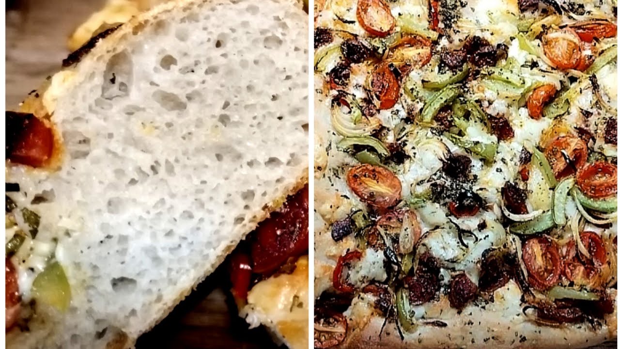 spicy megga tasty focaccia really simple to make