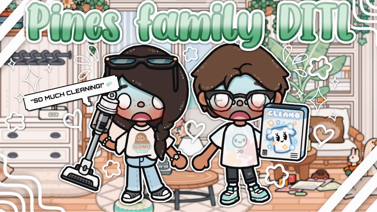Pines Family DITL! ☀️ // *TikTok Roleplay!* // Toca Life Roleplay!🌏✨