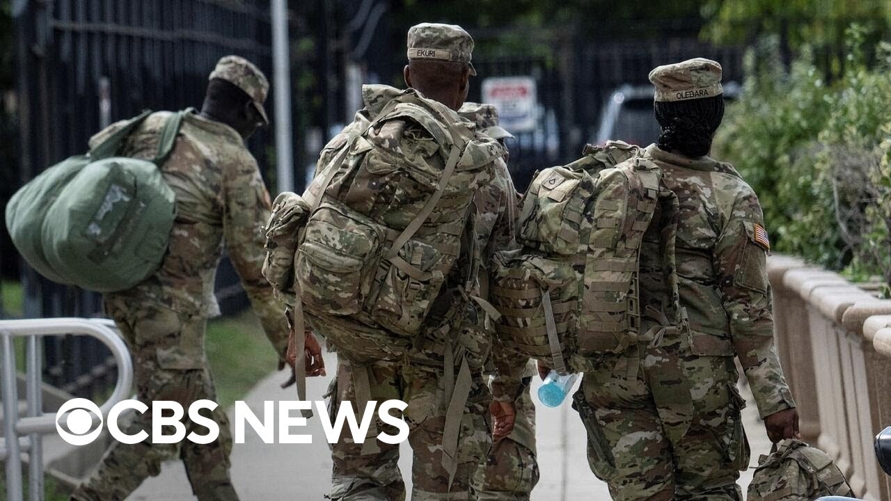 What National Guard troops, federal law enforcement are allowed to do in D.C.