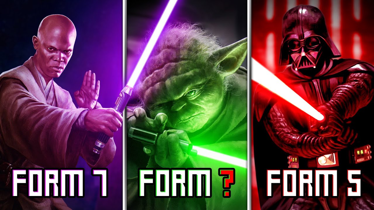 All Of The Lightsaber Forms RANKED!