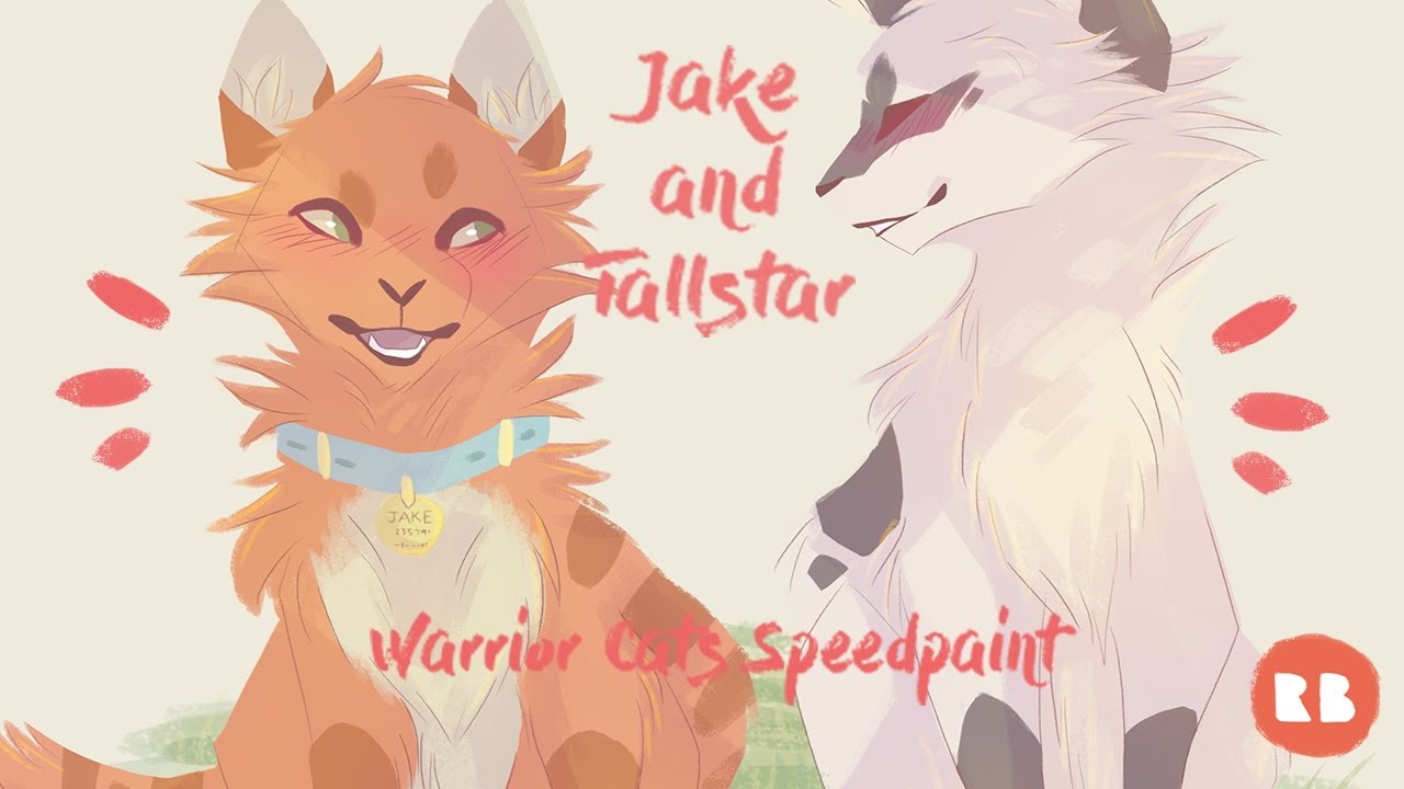 Jake and Tallstar || Warrior Cats Speedpaint