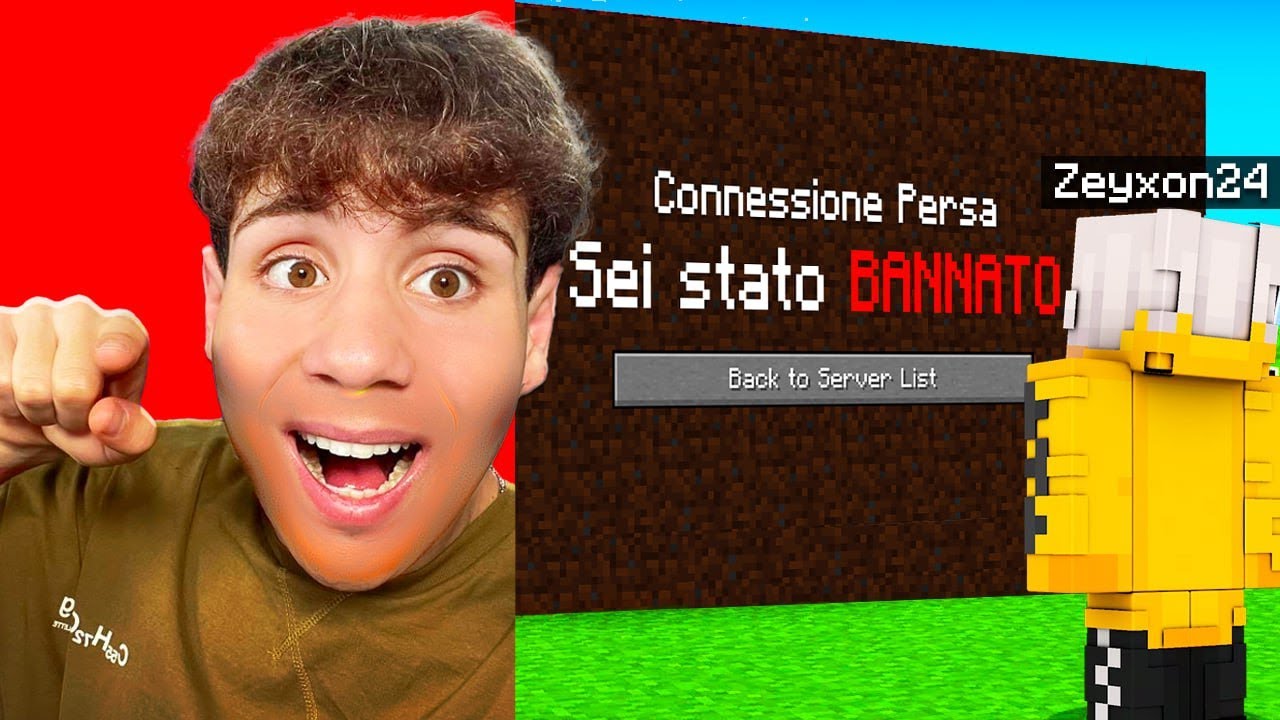 HO TROLLATO il MIO AMICO con IMMAGINI FALSE su MINECRAFT!