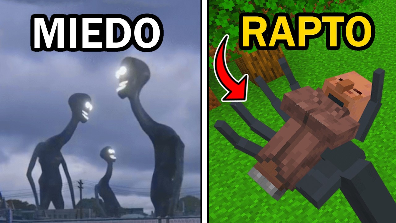 Recree los VIDEOS MAS VIRALES de HORROR en MINECRAFT #4