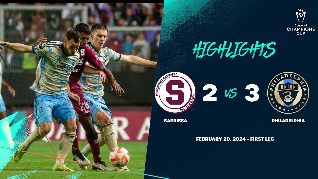Champions Cup | Saprissa 2-3 Philadelphia | Round One ConcaChampions 2024